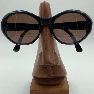 Vintage Ralph Lauren Black Oval Sunglasses Frames